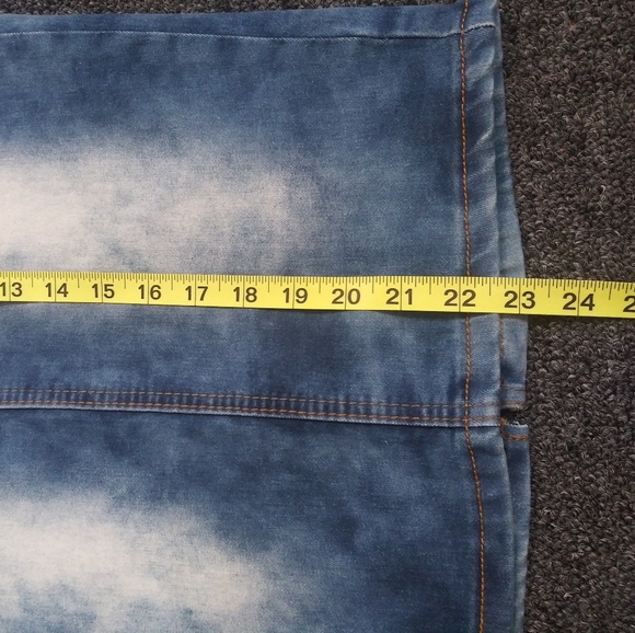 Vintage Denim Washed Skirt - Picture 8 of 9